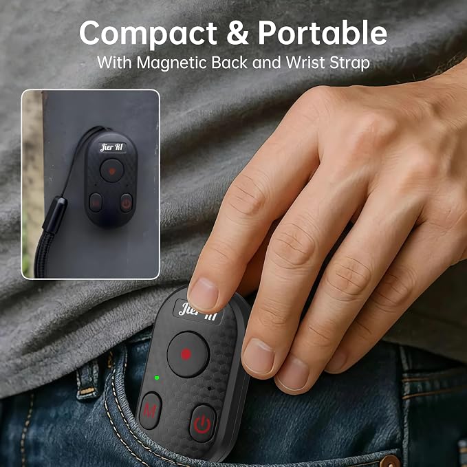 Bluetooth Remote Control for iPhone Camera, GoPro Camera Shutter Remote - 65ft - Image 6