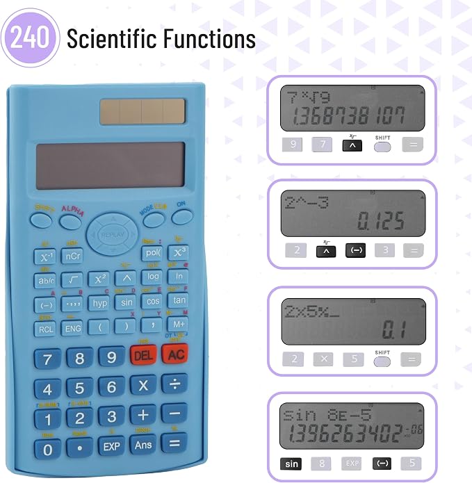 Mr. Pen- Scientific Calculators, 2 Line Display, Fraction and Statistics - Image 4