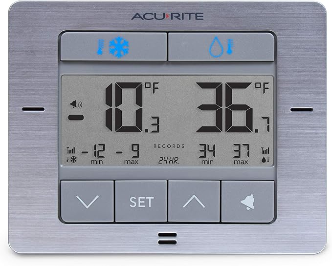 AcuRite Digital Wireless Fridge and Freezer Thermometer - Image 5