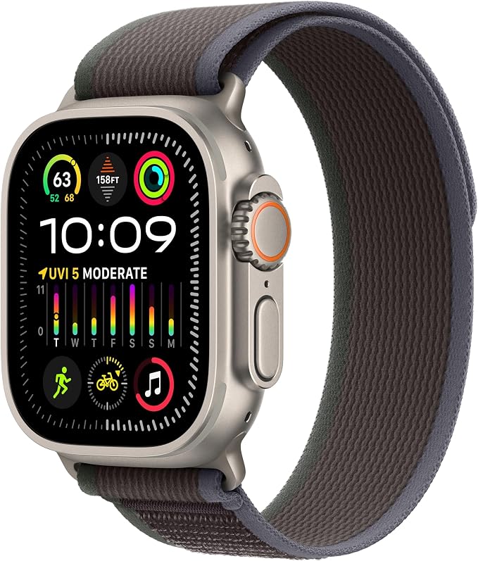 Apple Watch Ultra 2 Rugged Titanium Case by Amazon+Renewed