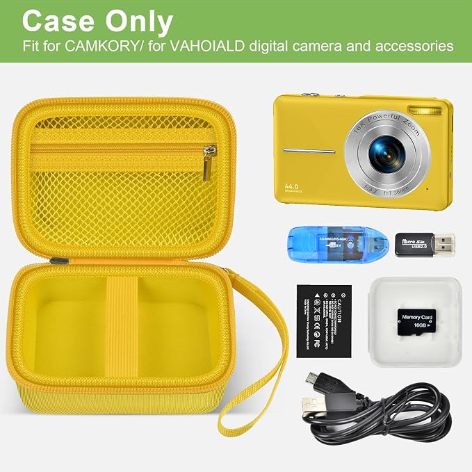 ALKOO Case Compatible with CAMKORY Digital Camera/for VAHOIALD FHD 1080P - Image 2