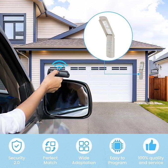 Garage Door Opener Keypad Remote - Image 5