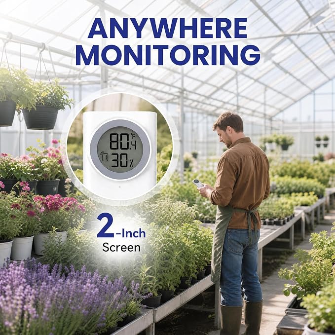 Weather Station Wireless Indoor Outdoor, Indoor Outdoor Thermometer Wireless - Image 9