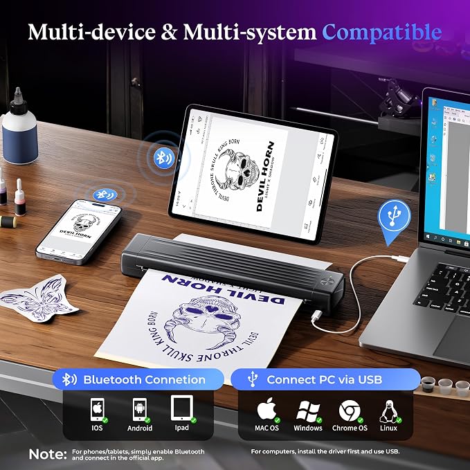 Itari Tattoo Stencil Printer Kit - Image 5