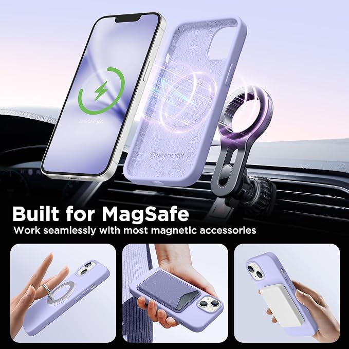 GolbinBox Magnetic for iPhone 13 Case & iPhone 14 Case, Compatible - Image 4