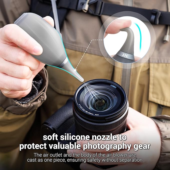 Soft Tip Silicone Camera Dust Blower Lens Air Blower, Camera Lens Cleaner Air - Image 3