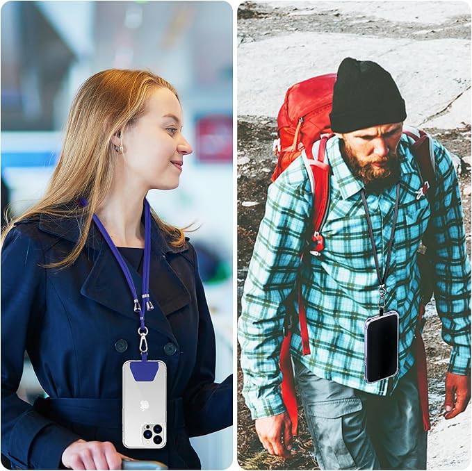 CACOE Phone Lanyard 2 Pcs-2 Pcs Adjustable Neck Strap, Universal Crossbody - Image 6