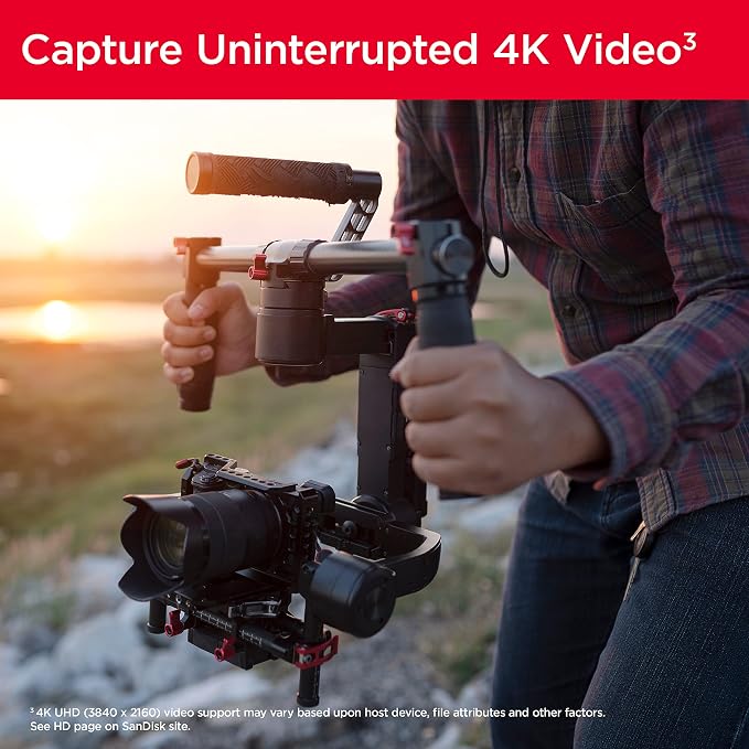 SANDISK 256GB Extreme SDXC UHS-I Memory Card - Image 4