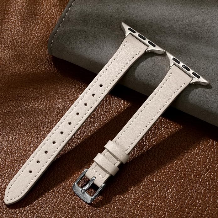 Charlam Slim Leather Band Compatible - Image 5