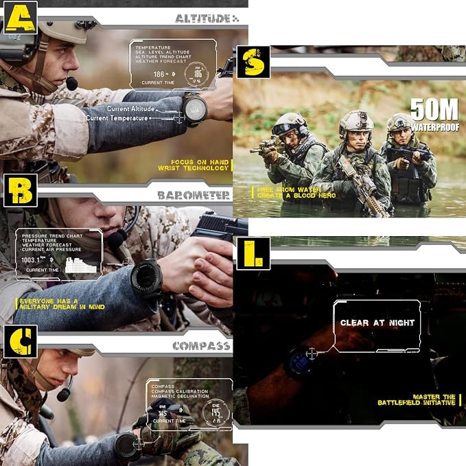 North Edge Apache Tactical Sports Watches - Image 5