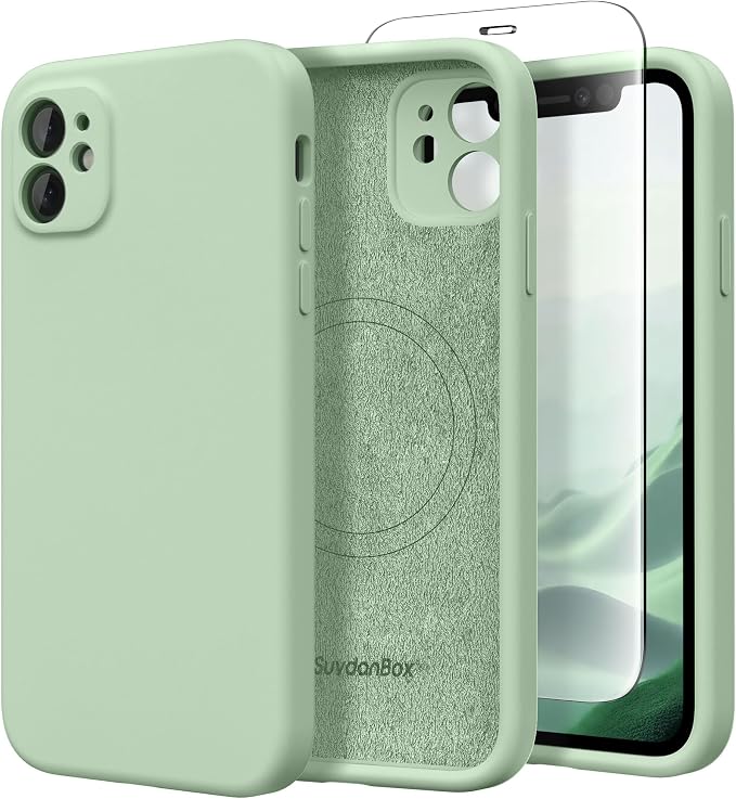 Magnetic for iPhone 11 Phone Case Silicone, Compatible by SUYDANBOX