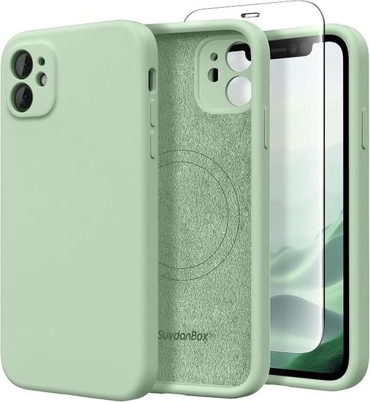 Magnetic for iPhone 11 Phone Case Silicone, Compatible by SUYDANBOX