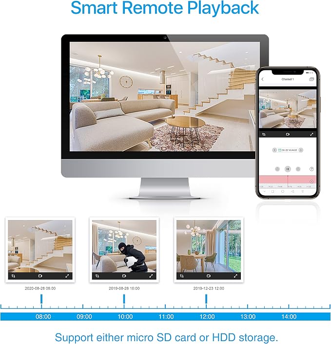 ZOSI H.265+ 1080p 16 Channel Security Camera System - Image 8