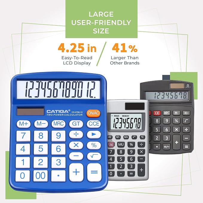 CATIGA Desktop Calculator 12 Digit - Image 2