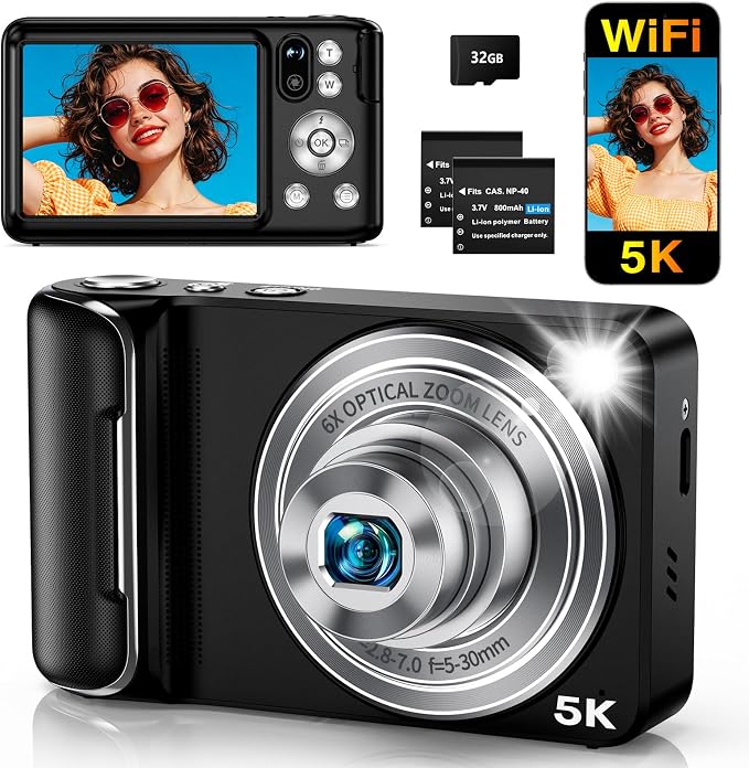 5K Digital Camera for Photography by nsoela