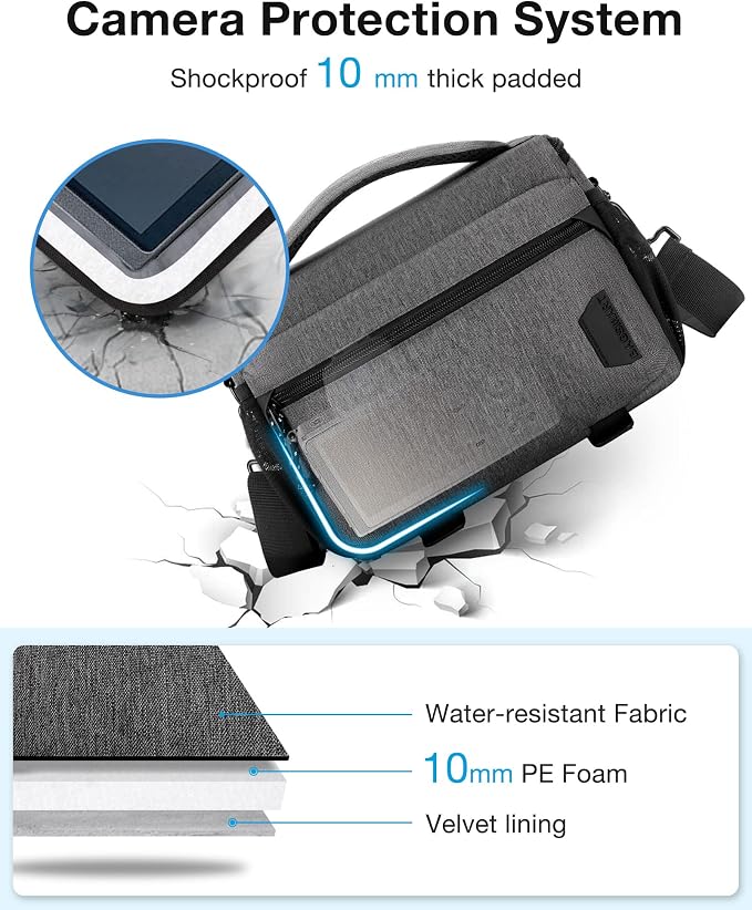 BAGSMART Small Camera Sling Bag - Image 3