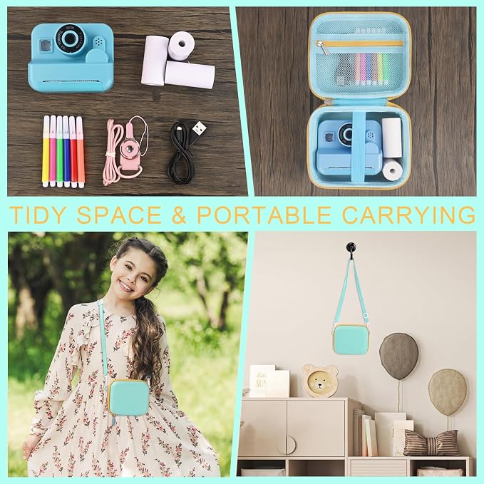 Kids Instant Print Camera Case Compatible - Image 5
