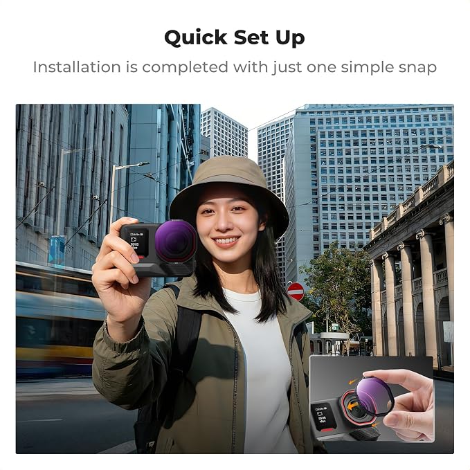 K&F Concept Snap on Fit ND Filter Kit Compatible - Image 6