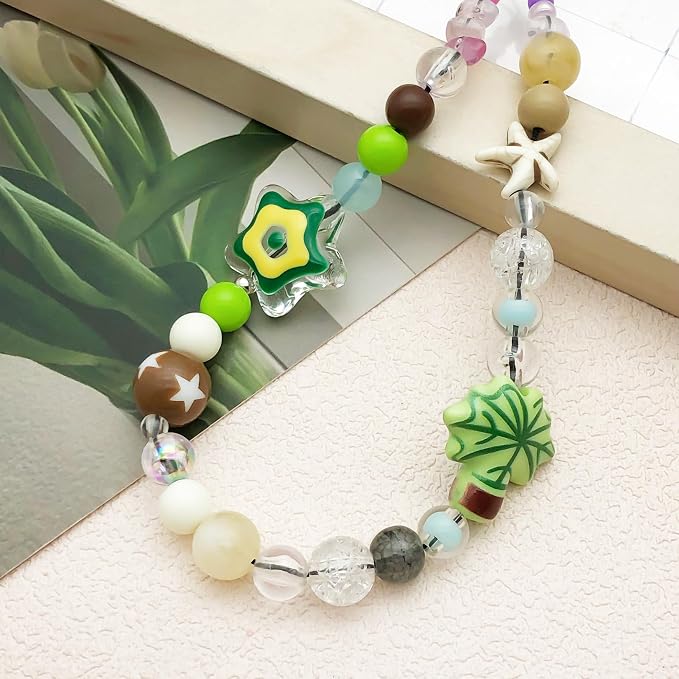 Beaded Camera Wrist Strap Cute Digital Camera Charm Lanyard Phone Chain - Image 8