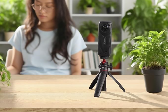 Black Mini Tripod Phone Stand - Image 7