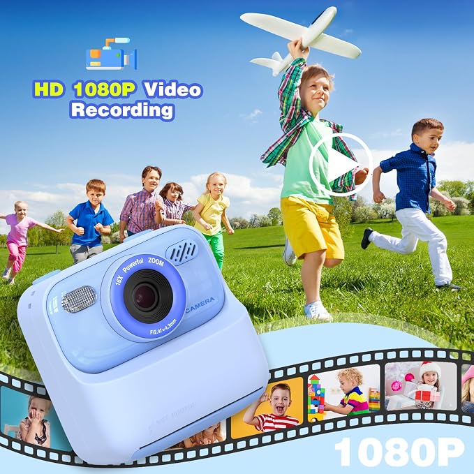 masterbee Kids Camera Instant Print Photo, Birthday Gifts - Image 4