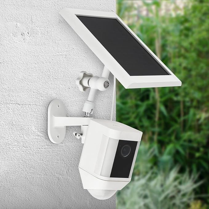 2-in-1 Wall Mount for Ring Solar Panel, Ring Stick Up Cam Battery, Spotlight - Image 6