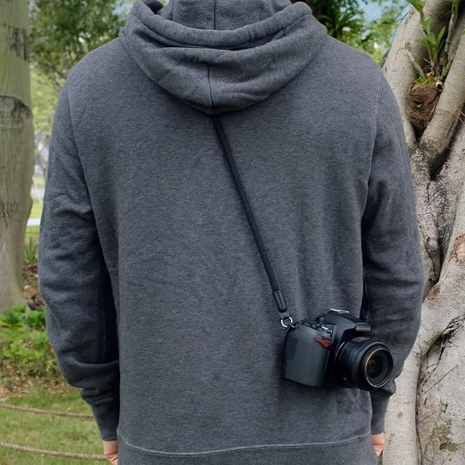 VKO Vintage Camera Neck Strap, Nylon Rope Camera Shoulder Straps - Image 4