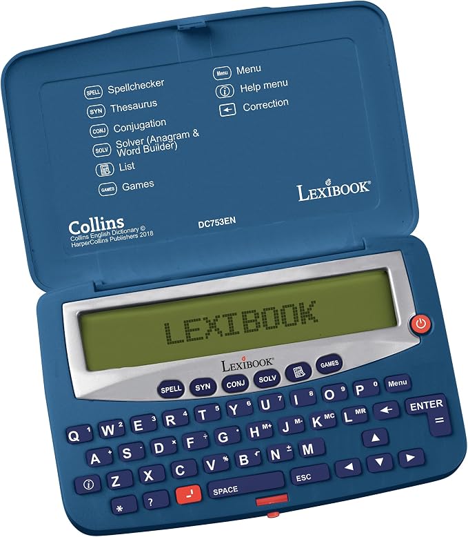 Lexibook DC753EN Electronic Pocket Spellchecker, Conjugation, Anagram Solver - Image 3