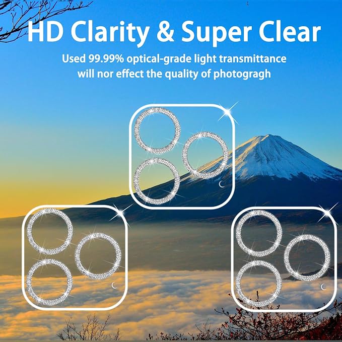 3 Pack Dengduoduo Tempered Glass Camera Lens Protector - Image 3
