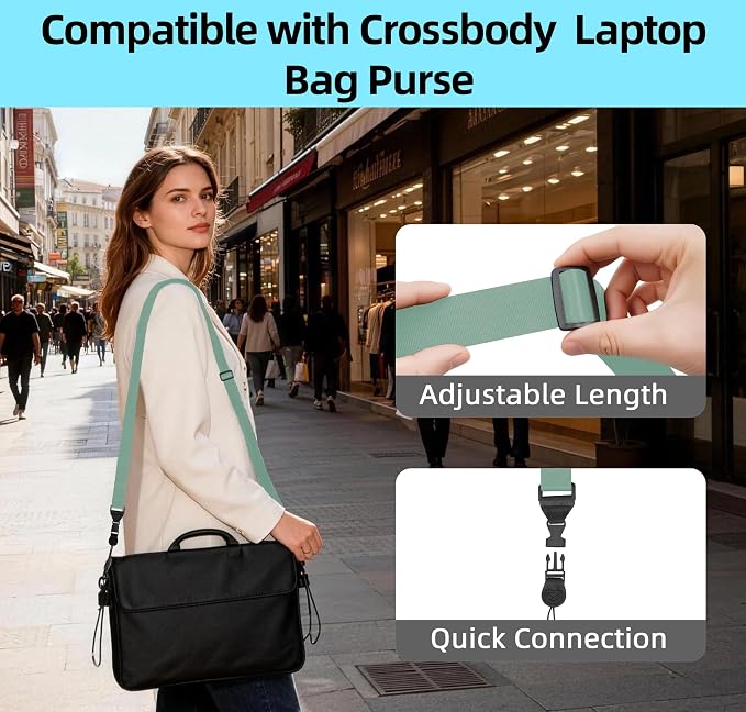 Adjustable Shoulder Strap:Comfortable iPad Strap Nylon Neck Lanyard - Image 7