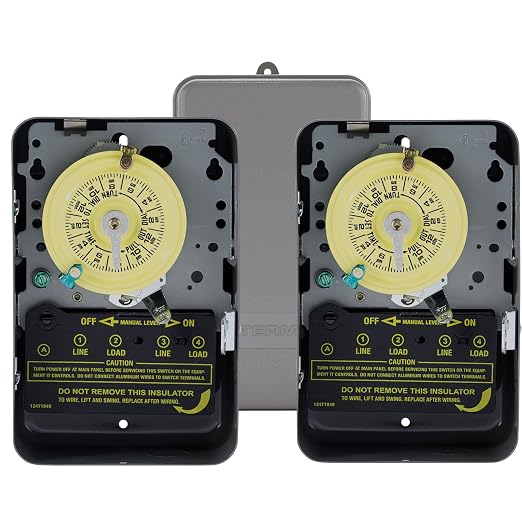 Intermatic T104 24-Hour Mechanical Timer Switch by Intermatic