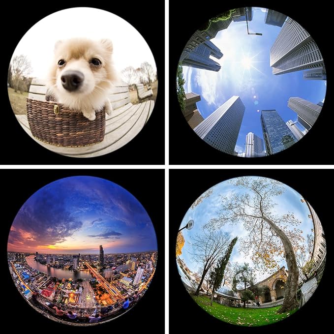 KEYWING Fisheye Lens 198° Fish Eye Phone Camera Lens Kit - Image 4