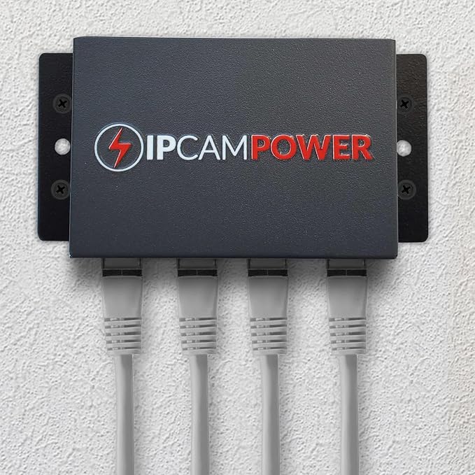POE Powered 3 Port Switch & Network Cat5 Cat6 Midspan Cable Range Extender Pass - Image 4