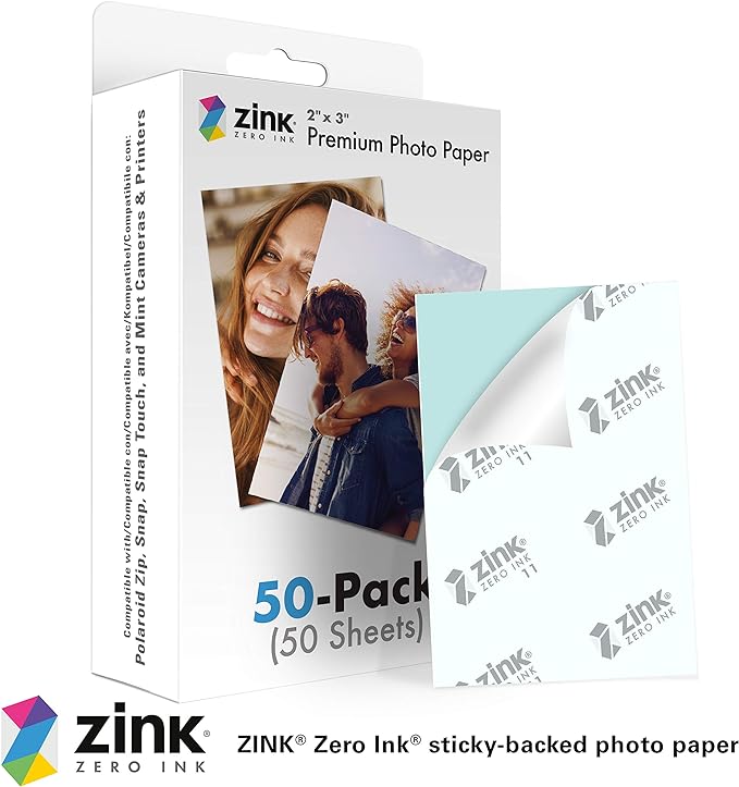 Zink 2"x3" Premium Instant Photo Paper Compatible - Image 2