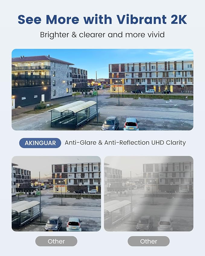 3MP 2K Window Camera, 2.4GHz WiFi 6 Window Security Camera, Smart AI Detection - Image 5