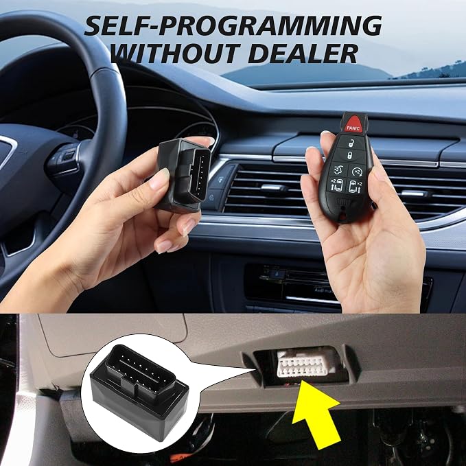 Keyless Entry Remote, Key Fob Kit - Image 5