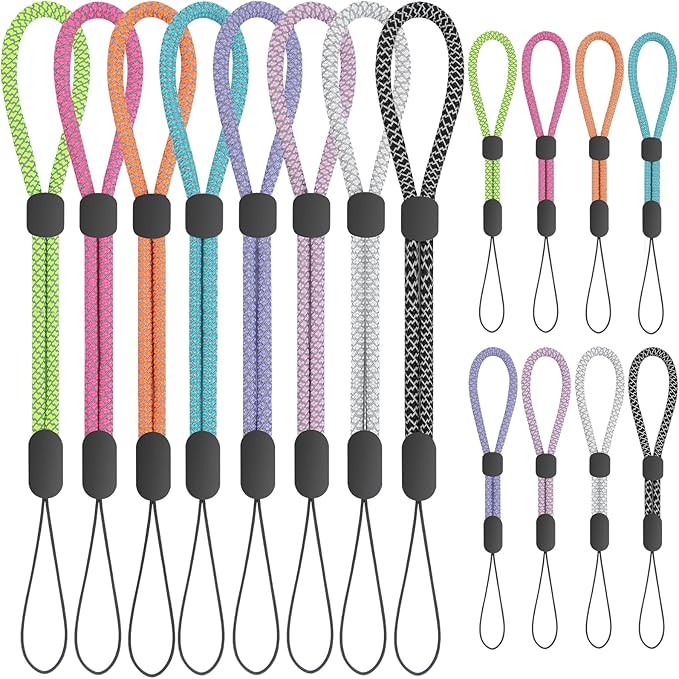 FrgKbTm Hand Wrist Strap Lanyard, Adjustable Nylon Colorful by FrgKbTm