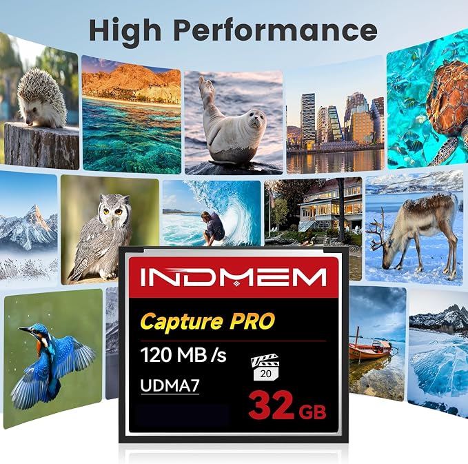 CF Card 32GB, CF Memory Card High Speed UDMA Camera Cards Designed - Image 6