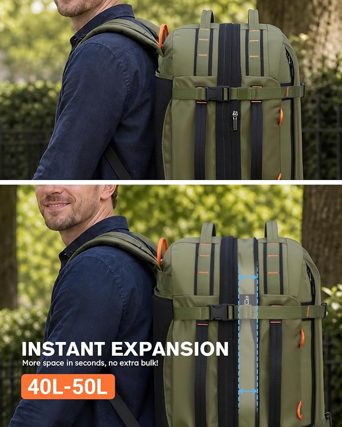 Tolaccea Travel Laptop Backpack - Image 5