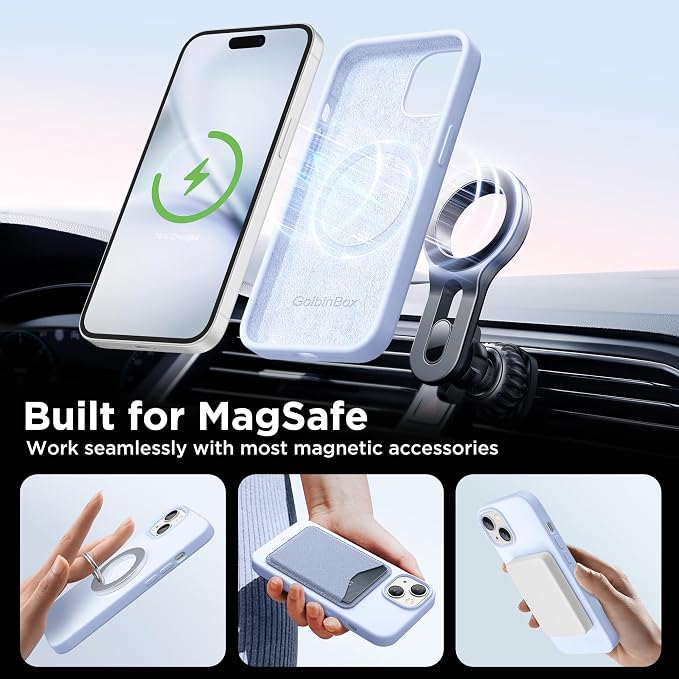 GolbinBox Magnetic for iPhone 15 Case, Compatible - Image 4