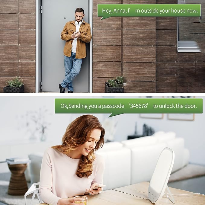 Smart Door Lock, Heavy Duty 5 in 1 Keyless Entry Door Lock, Full App Control - Image 7