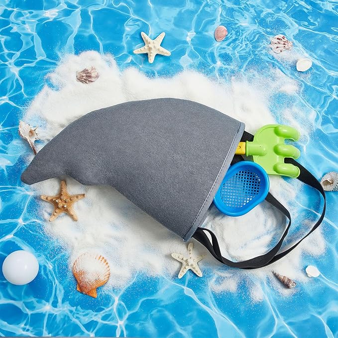 Aoriher 8 Packs Halloween Shark Fin Costume, Shark Fin Accessory Easy to Wear - Image 4