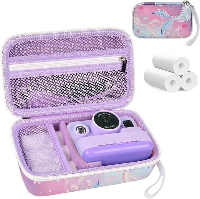 kids Instant Print Camera Case Compatible by Grapsa