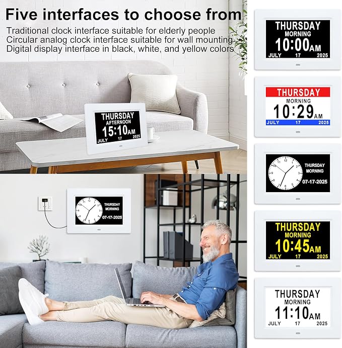 Digital Dementia Clock for Seniors - Image 4