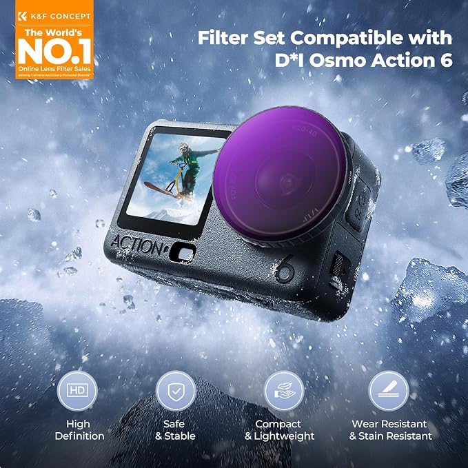 K&F CONCEPT Snap On CPL ND Filter Kit Compatible - Image 3