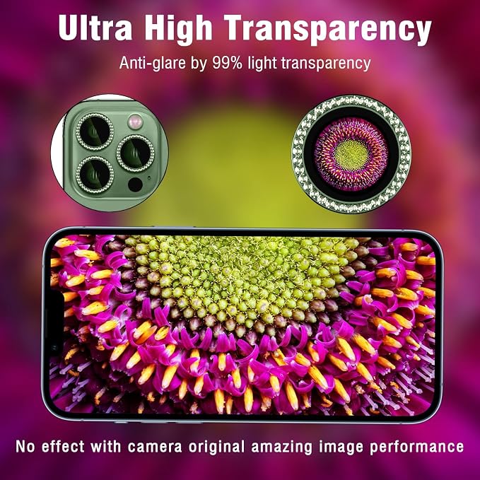 Bling Diamond Individual Camera Lens Protector - Image 6