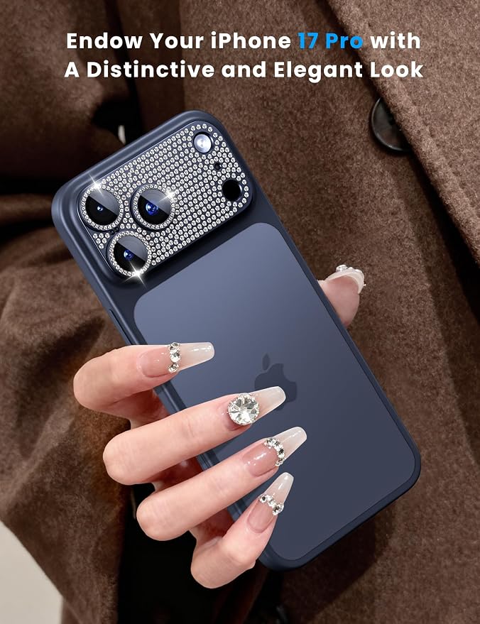 Hoerrye Bling Diamond Camera Lens Protector - Image 3