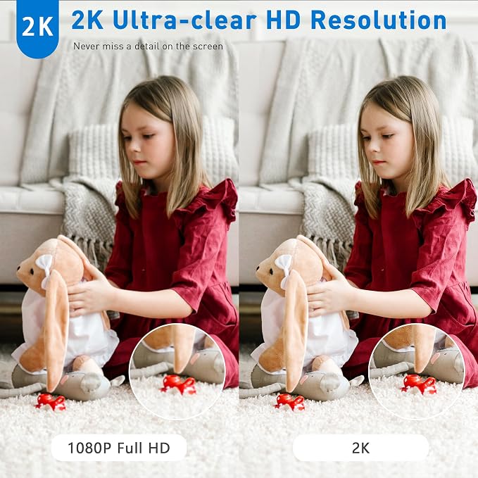 WiFi Security Camera 2K, Indoor Home Cameras - Image 4