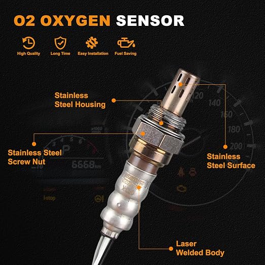 Oxygen Sensor Upstream Downstream Compatible - Image 8