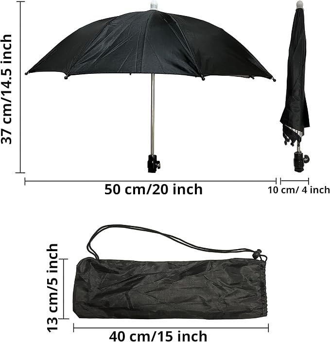 Hot Shoe Umbrella, Protects Camera from Rain - Image 4